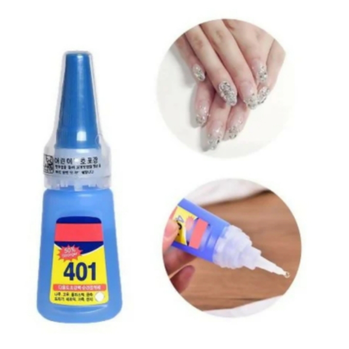 PhotoGrid_Plus_1784110221490 BYB 401 Nail Glue 20g Strong Bond Adhesive - Image 1