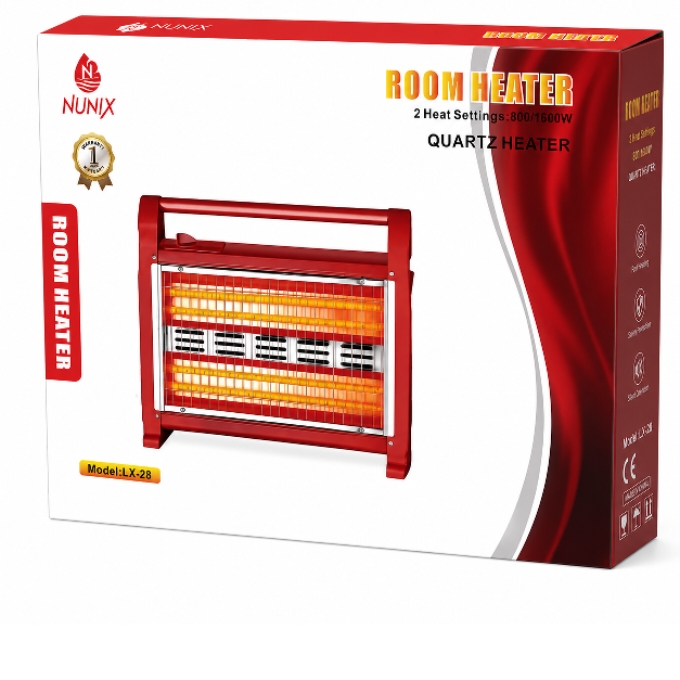 PhotoGrid_Plus_1784567097183 NUNIX LX-28 Quartz Room Heater (800W/1600W) - Image 1