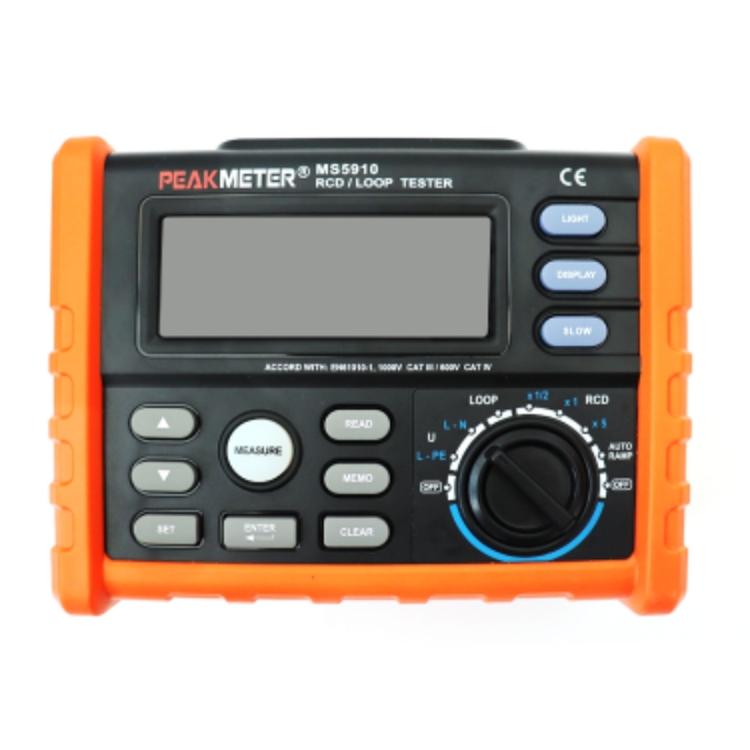 PhotoGrid_Plus_1784822722617 Peakmeter PM5910 Digital Resistance RCD Loop Tester - Image 1