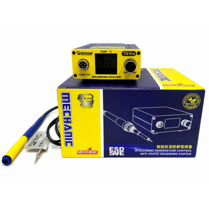 PhotoGrid_Plus_1784878276358 Mechanic T12 Pro Intelligent Temperature Control Anti-Static Soldering Station - Image 1