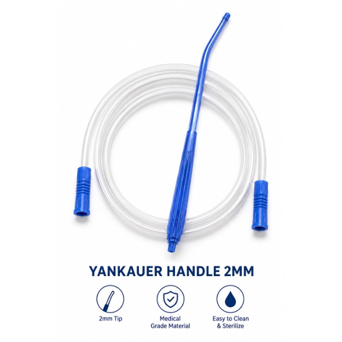 PhotoGrid_Site_1782974869442 Yankauer Handle with 2.0mm Connecting Tube - Image 1