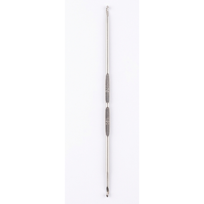 PhotoGrid_Site_1783782077492 Double Ended steel Crochet Hook 1.75 1.30 - Image 1