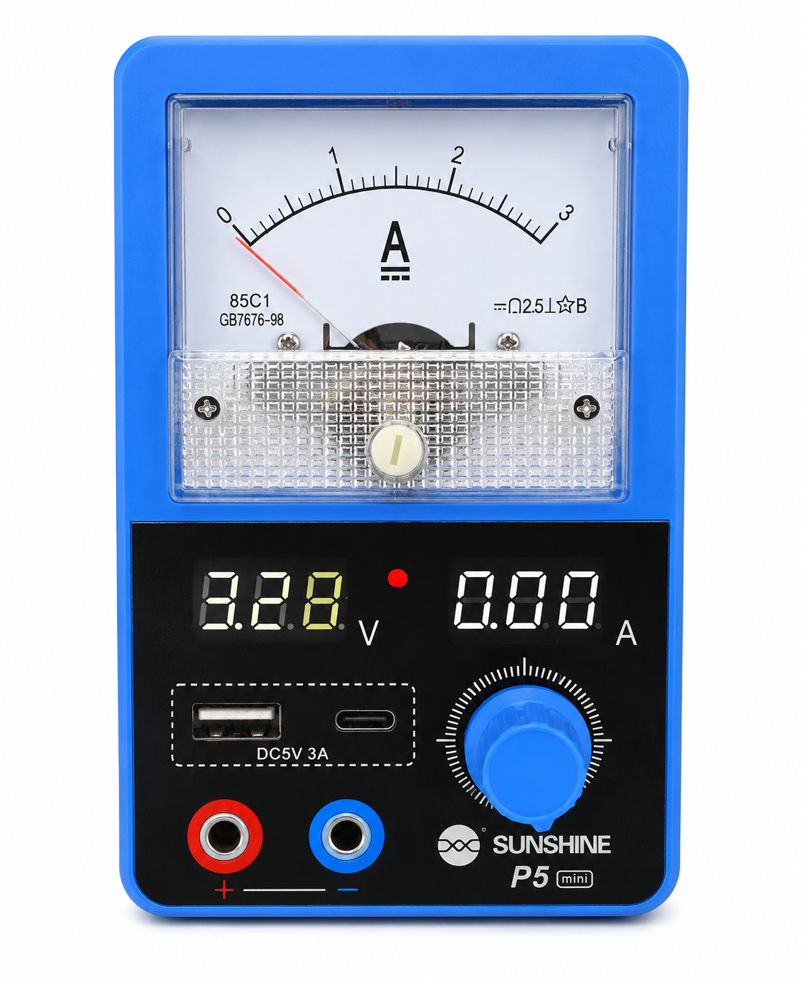 file_000000000c208243b2f837425ca29e15 Digital Mini Adjustable DC Power Supply with Analog Ammeter - Image 1
