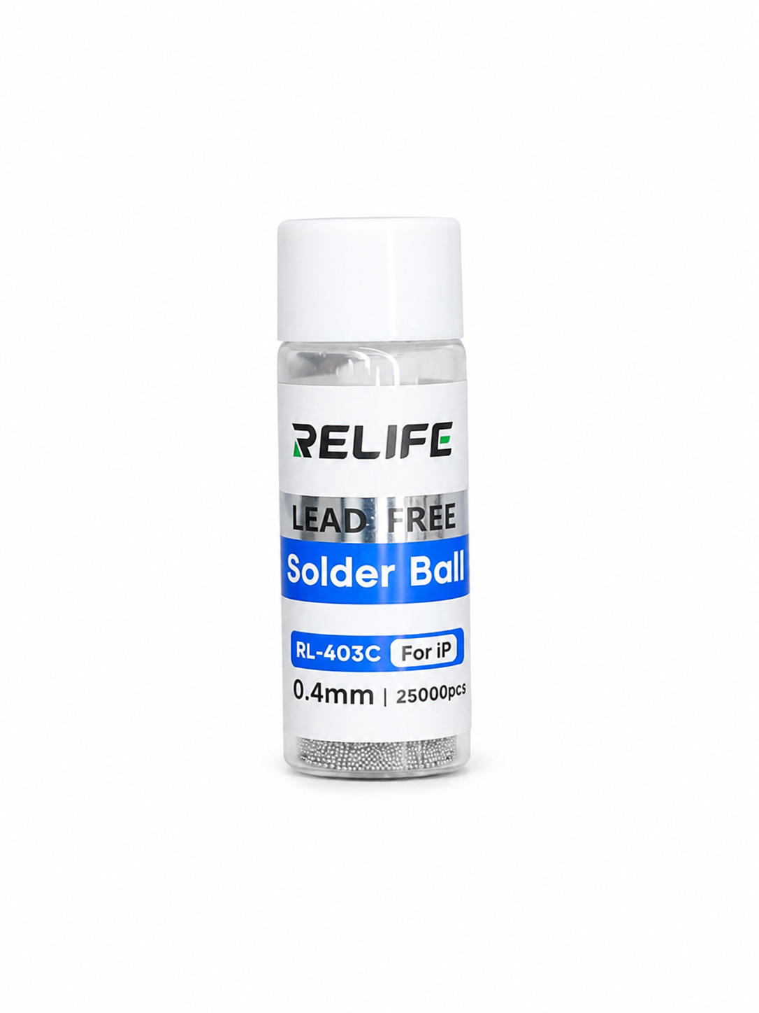 file_00000000735071f48882ac1539686a88 RELIFE RL-403C 0.4mm Lead Free Solder Balls - Image 1