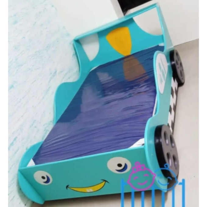 PhotoGrid_Plus_1785825233993 3*6 kids Baby coat bed with decorated side wheel - Image 1