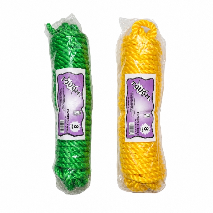 PhotoGrid_Plus_1788163463373 Tough Polythene Ply Rope 8mm x 10 Meters – Heavy Duty Multipurpose Rope DESCRIPTION: - Image 1