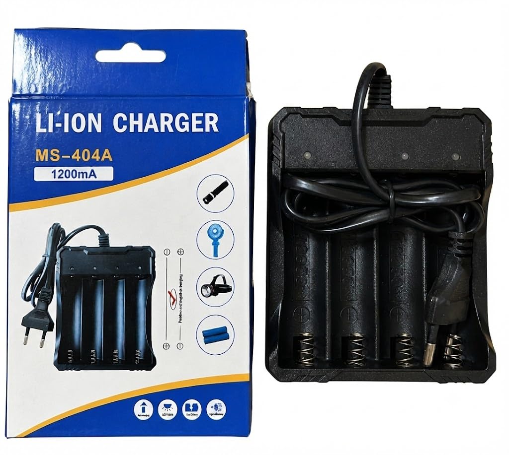baterrry charger 1.2A 4V MS-404A Li-ion Battery Charger - Image 1