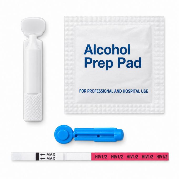HIV 1/2 Rapid Test Strip Home Screening Kit HIV 1/2 Rapid Test Strip Home Screening Kit