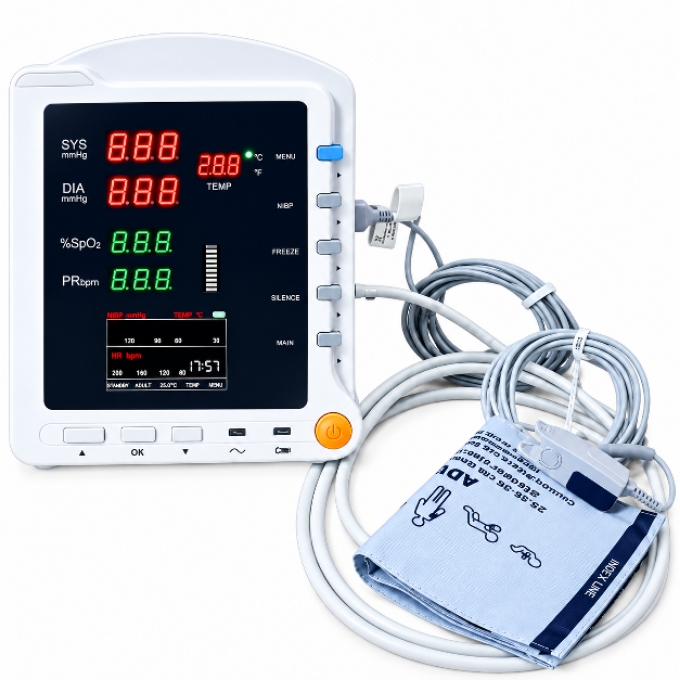 PhotoGrid_Plus_1788934952891 Digital Patient Vital Signs Monitor - Image 1