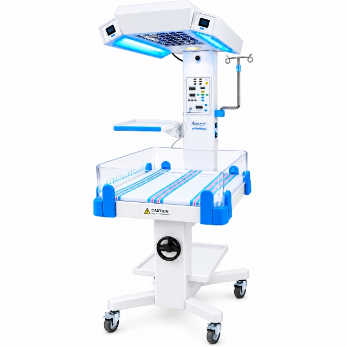 PhotoGrid_Plus_1788936054391 Neonatal Infant Warmer with Integrated LED Phototherapy Unit - Image 1