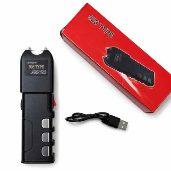 PhotoGrid_Plus_1790144853457 928 Type Heavy Duty Stun Gun - Image 1
