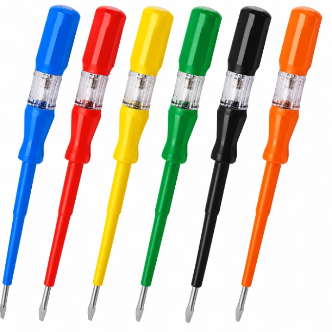 IMG-20261021-WA0000 Voltage Tester Screwdriver – Transparent Handle Electrical Testing Tool - Image 1