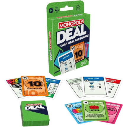 Monopoly Deal Cards Swap Steal And Scheme