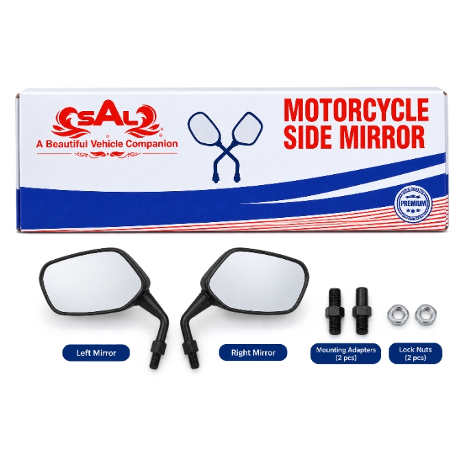 PhotoGrid_Plus_1791908874986 CSAL2 Honda Motorcycle Side Mirrors - Image 1
