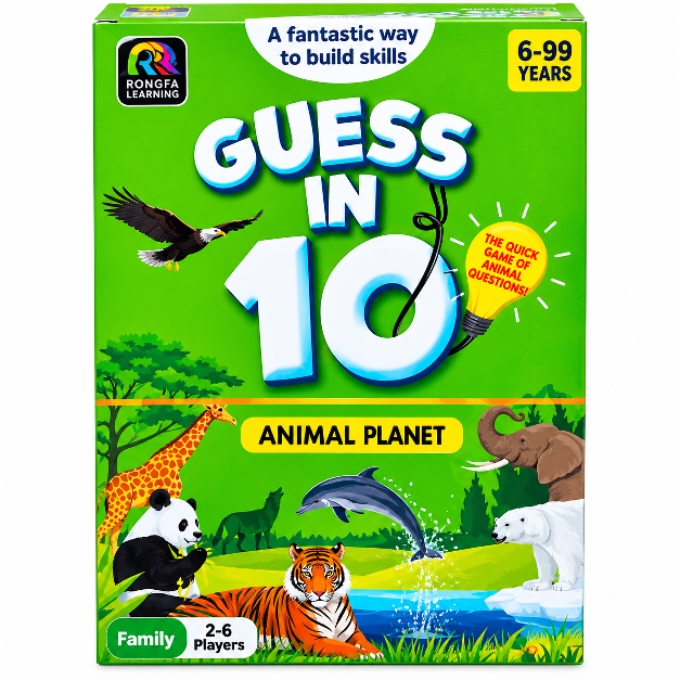 PhotoGrid_Plus_1792862930430 Guess in 10 Animal Planet Educational family boardgame - Image 1