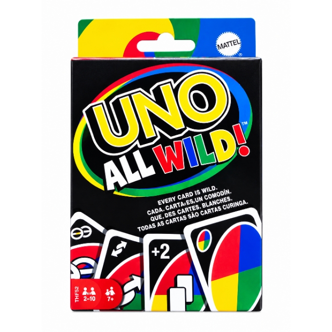 PhotoGrid_Plus_1792863216552 UNO All Wild Card Game Family Fun Game - Image 1
