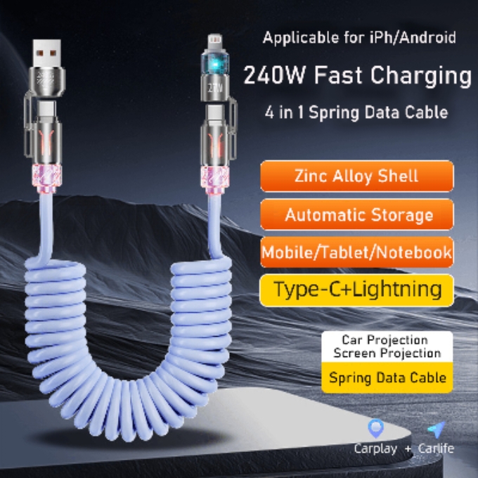 WhatsApp Image 2026-10-08 at 3.47.50 PM 27W USB-A and USB-C inputs to Type-C and Lightning outputs - Image 1