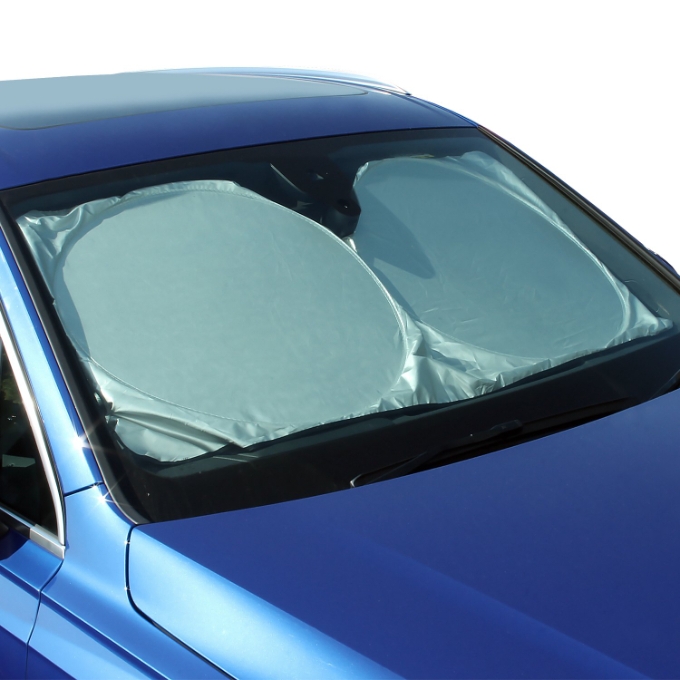 WhatsApp Image 2026-10-09 at 10.32.51 AM Circular Car Windshield Sun Shade Reflective Front Sun Protection Foldable UV Heat Insulation - Image 1